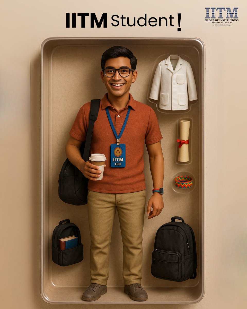 iitmgoi's tweet photo. Introducing the Ultimate IITM GOI Student Action Figure! ✨🎓
Fully loaded with hustle, heart, and a whole lot of caffeine ☕💼

From back-to-back classes to last-minute fest prep — this figure’s got everything. https://t.co/CCcpvGhCPt