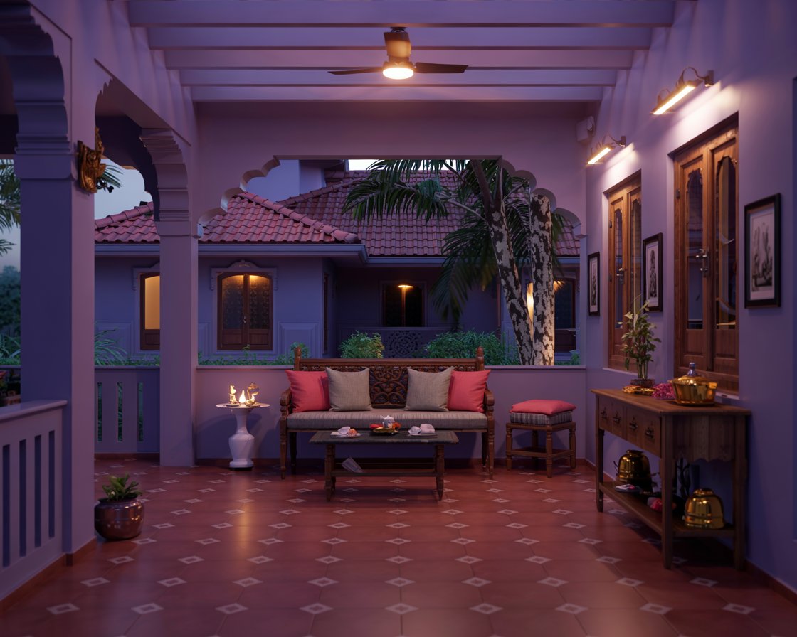 sidharthgehlot's tweet image. Designed this for a quiet couple in Coimbatore, render