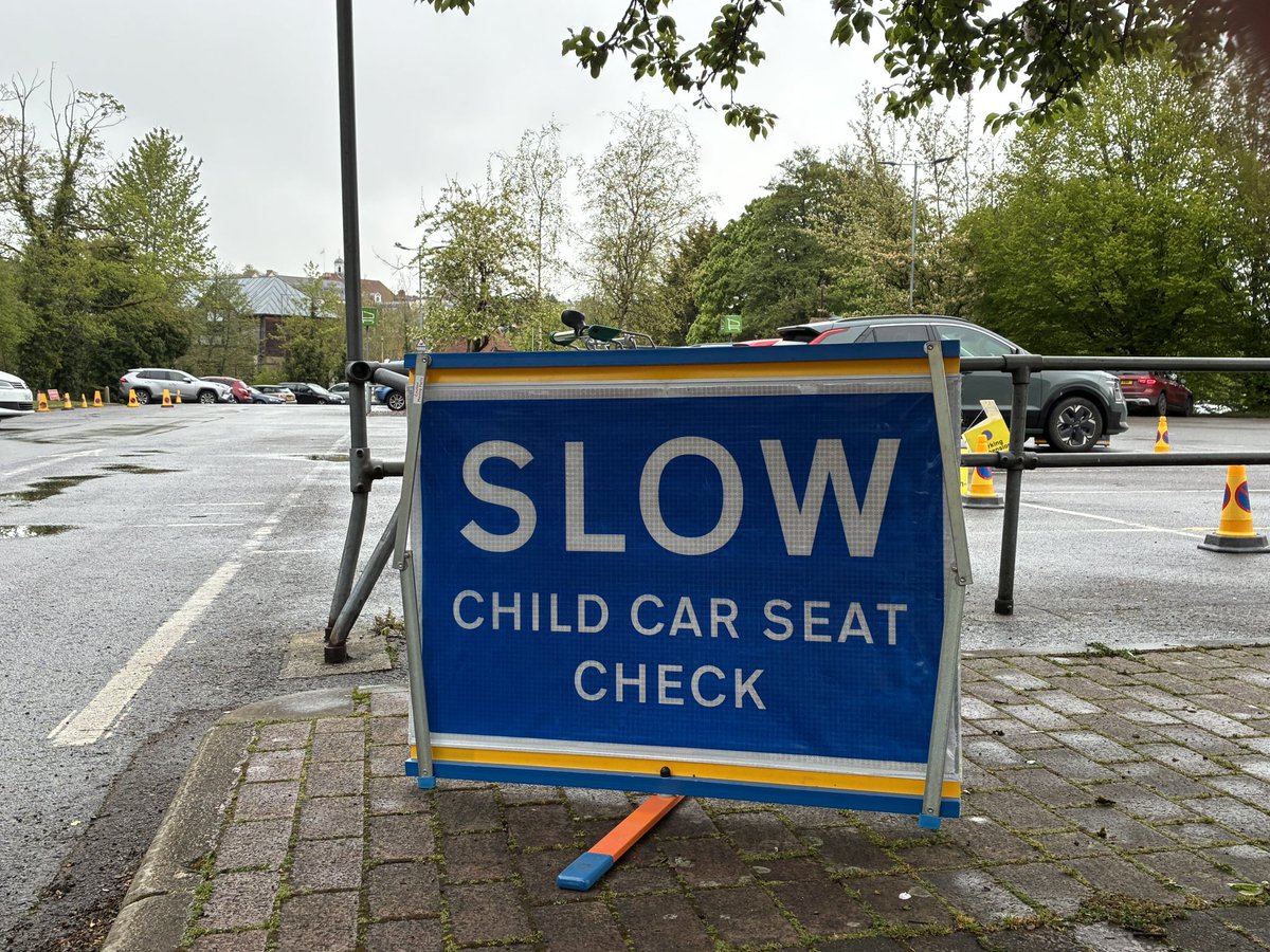 If you carry your children or grandchildren in a vehicle, pop down to George Lane car park in Marlborough (behind Waitrose)  &amp; see us today between 10am &amp; 3pm for a FREE car seat safety check &amp; expert advice on choosing &amp; using the best seat for your child, vehicle &amp; family needs