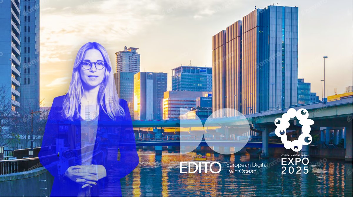 edito_dto's tweet image. #EuropanDigitalTwinOcean is at the #OsakaExpo2025!
An AI-powered avatar will guide visitors through the #EU_DTO, showing how πͺπΊ science tackles marine plastics, coastal hazards & more. Interactive, bilingual & future-facing: lnkd.in/diPmRNVm
#MissionOcean #EDITO #EXPO2025
