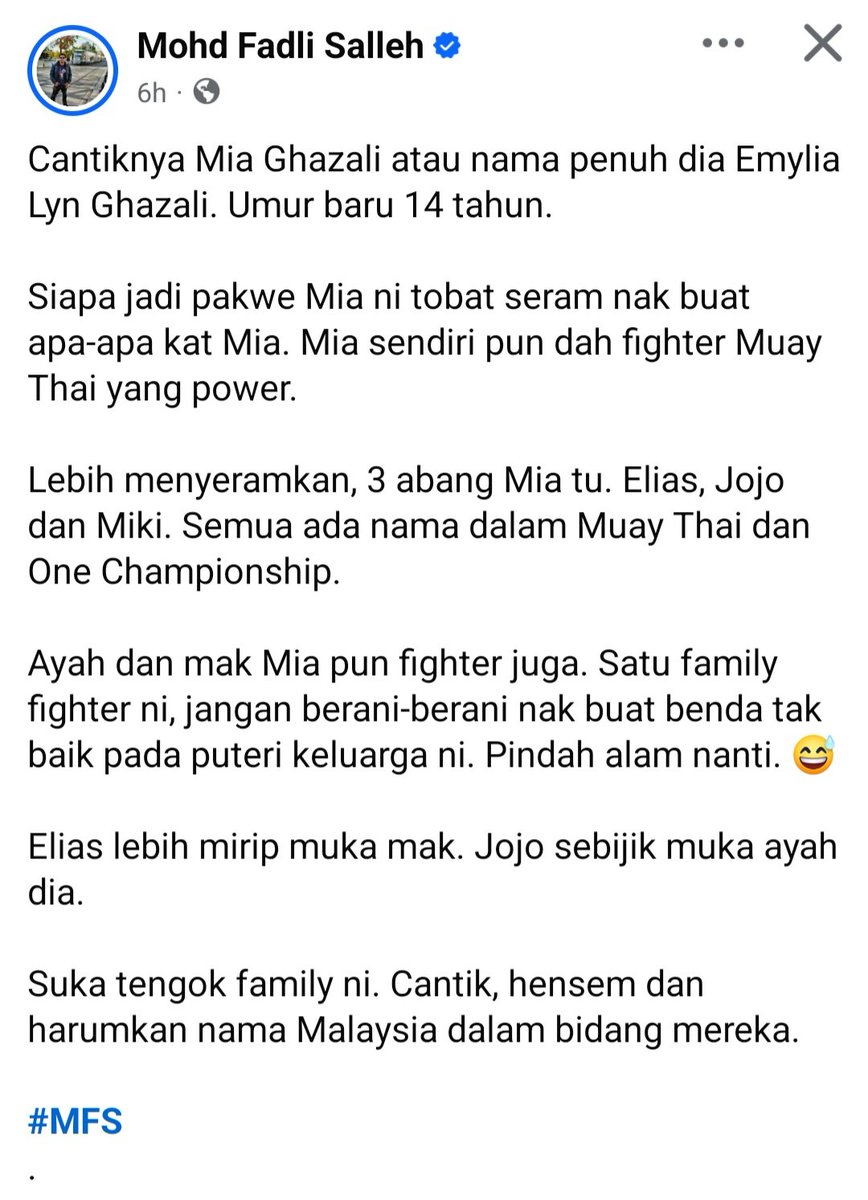 Korang tak rasa disturbing ke bila bekas Cikgu puji mcm ni budak perempuan umur 14 tahun di Socmed?

🤢