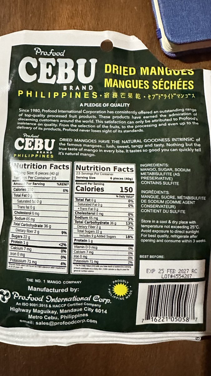 Des amis finlandais et philippins m’ont apporté de la mangue séchée .
Je ne sais pas quelle technique les philippins utilisent pour garder les tranches de mangue douces … je trouve que c’est à explorer par nos transformateurs.
Pok <a href="/LandOfAfrica1/">Land Of Africa</a> ✌️
#Sunumbay