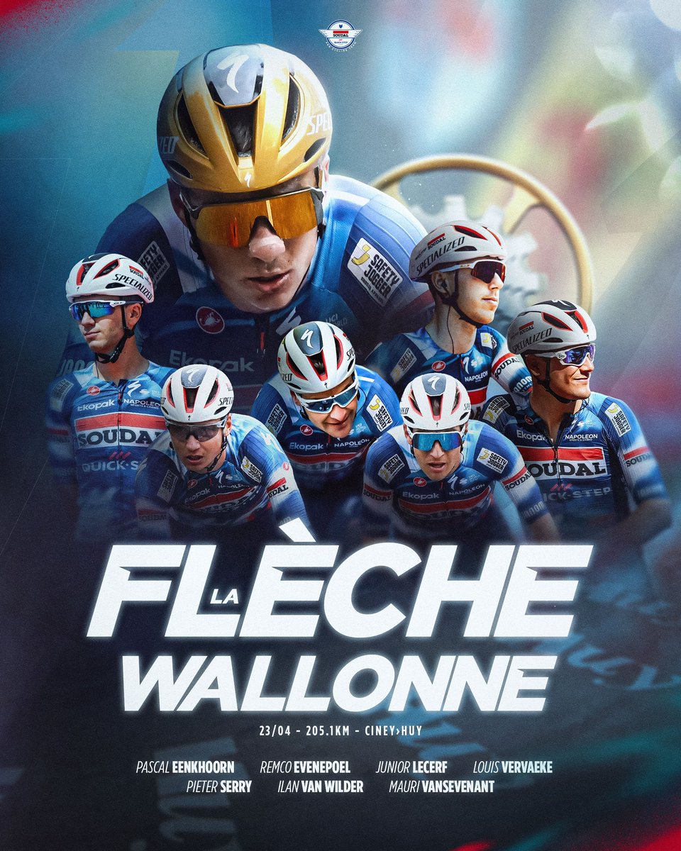 Good morning 😃

It’s <a href="/flechewallonne/">La Flèche Wallonne</a> Day 💥