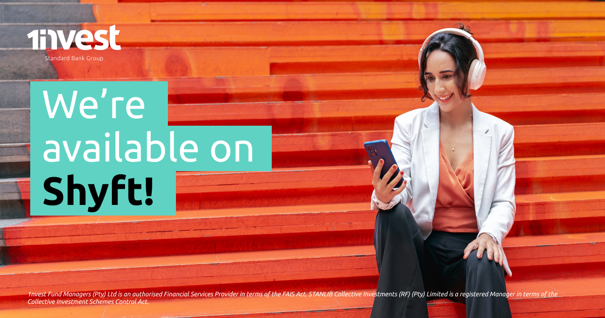 1nvest South Africa (@1nvest_sa) on Twitter photo Shyft your investing game up a gear! 1nvest products are now on the <a href="/ShyftGlobal/">Shyft Global</a> app, making investing with select 1nvest funds even easier. Download the app now from your preferred app store or sign up here: shyft.co.za Shyft your investing game up a gear! 1nvest products are now on the <a href="/ShyftGlobal/">Shyft Global</a> app, making investing with select 1nvest funds even easier. Download the app now from your preferred app store or sign up here: shyft.co.za