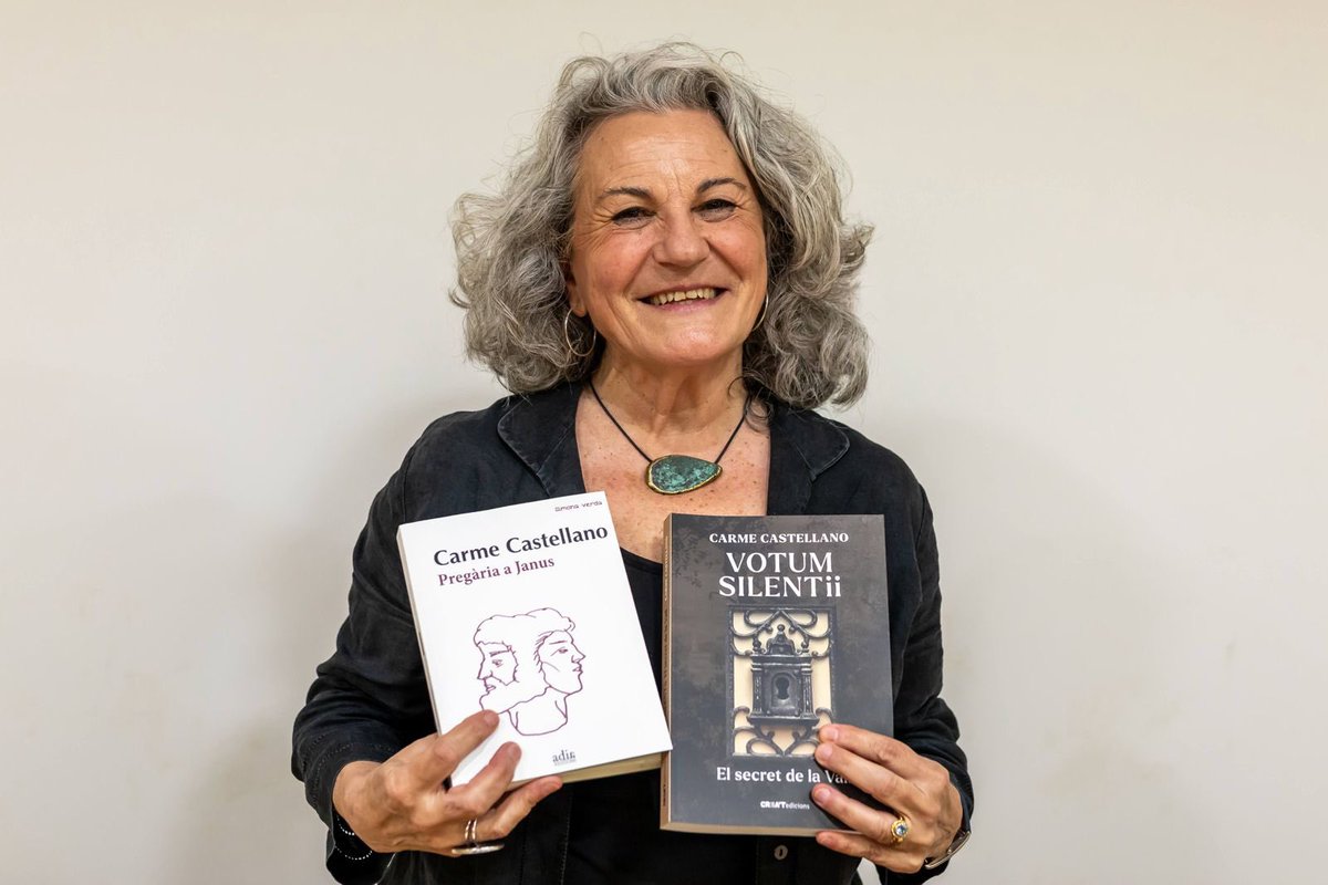La Carme Castellano presenta aquest Sant Jordi el llibre VOTUM SILENTii, una novel·la ambientada en un centre de la Inquisició situat a la Vallalta. La Carme els signarà, durant tot el dia, a la parada que tenim a la Placeta d’Arenys. #createdicions