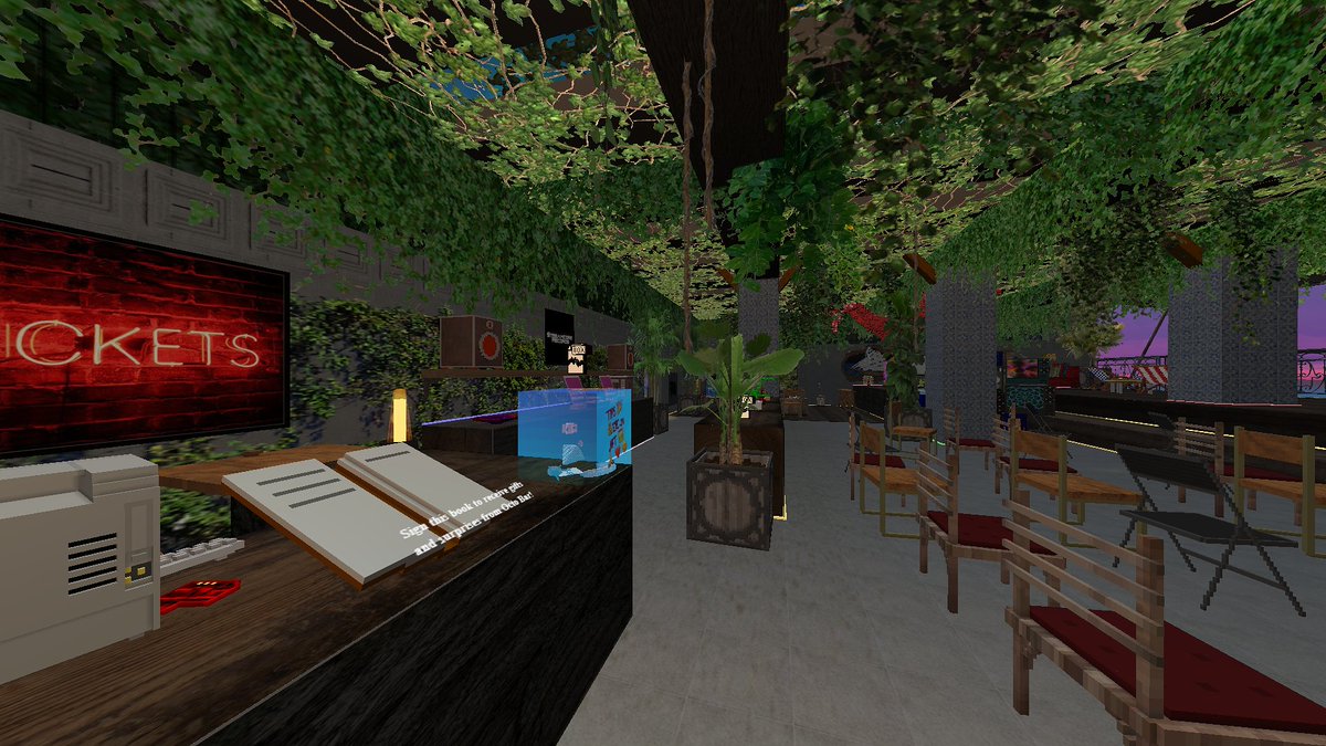 voxeliving's tweet photo. @AKCMetaBeast Sry missed your request. Plenty of great locations but for sake of shortness u can chk out:
mDAO Portal https://t.co/FkuWrN2sYx
Octo Bar https://t.co/yk0CXMmklT
Sublime https://t.co/1RSmeTeIHv
@cryptovoxels is dark now but we hope for brighter days๐ค๏ธ https://t.co/XfoA3BT0vC
