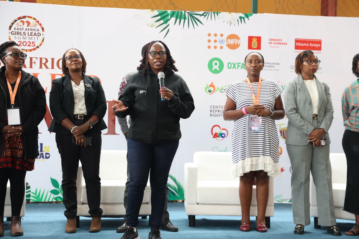 ReproRightsAFR's tweet photo. Live from the East Africa Girls Lead Summit 2025 — where girls’ voices take the lead in shaping the future! Stay tuned as we amplify bold ideas, powerful stories, and unstoppable leadership. 

Watch here:https://t.co/cjRTGBmjan

#GirlsLead2025 #EastAfricaSummit #YouthVoicesMatter @SheLeadsAfrica