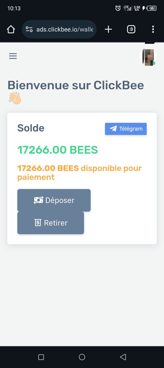 TFiononantsoa's tweet image. @ClickBee_ 
#BeesToken 🤩 le jeton à brûler actuellement.
#Clickbeebot 
#tâches_simples
Cliquez ici et commencez à gagner dès maintenant 👉🏻 
t.me/ClickBeeBEESBo…