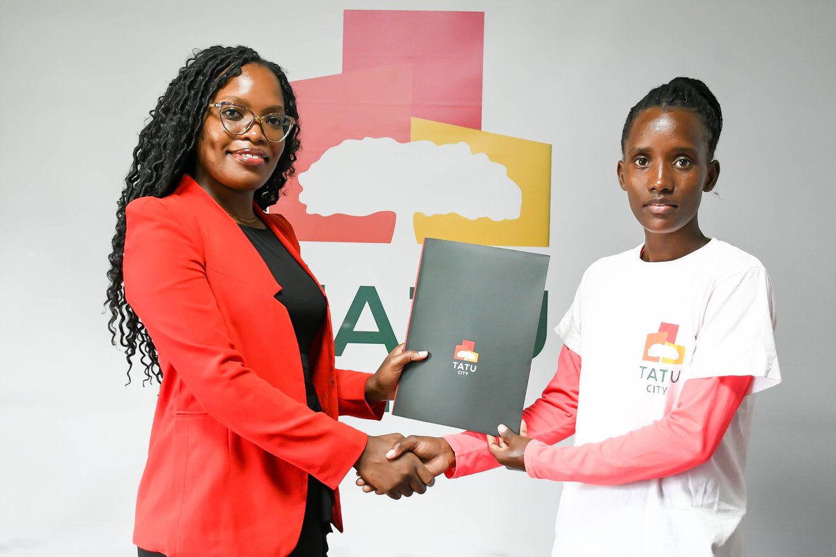 Tatu_City's tweet photo. In reaffirming our partnership with Fridah Ndinda, we continue to invest in more than just athletic excellence. For the past three years, this partnership has championed resilience, discipline, and the powerful story of progress she carries with every step.

Fridah isn’t just running for medals — she’s running with purpose, and we’re excited to be beside her as she gears up for this year’s races. The road ahead is bright, and we can’t wait to cheer her on.

#DiscoveredAndNurturedByTatuCity