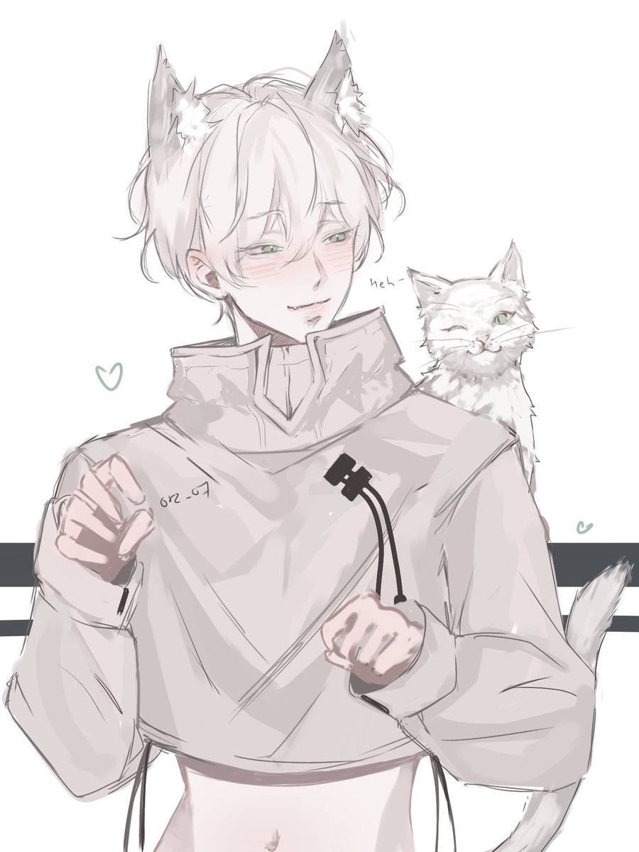 orz_o7's tweet image. Nyanyanya