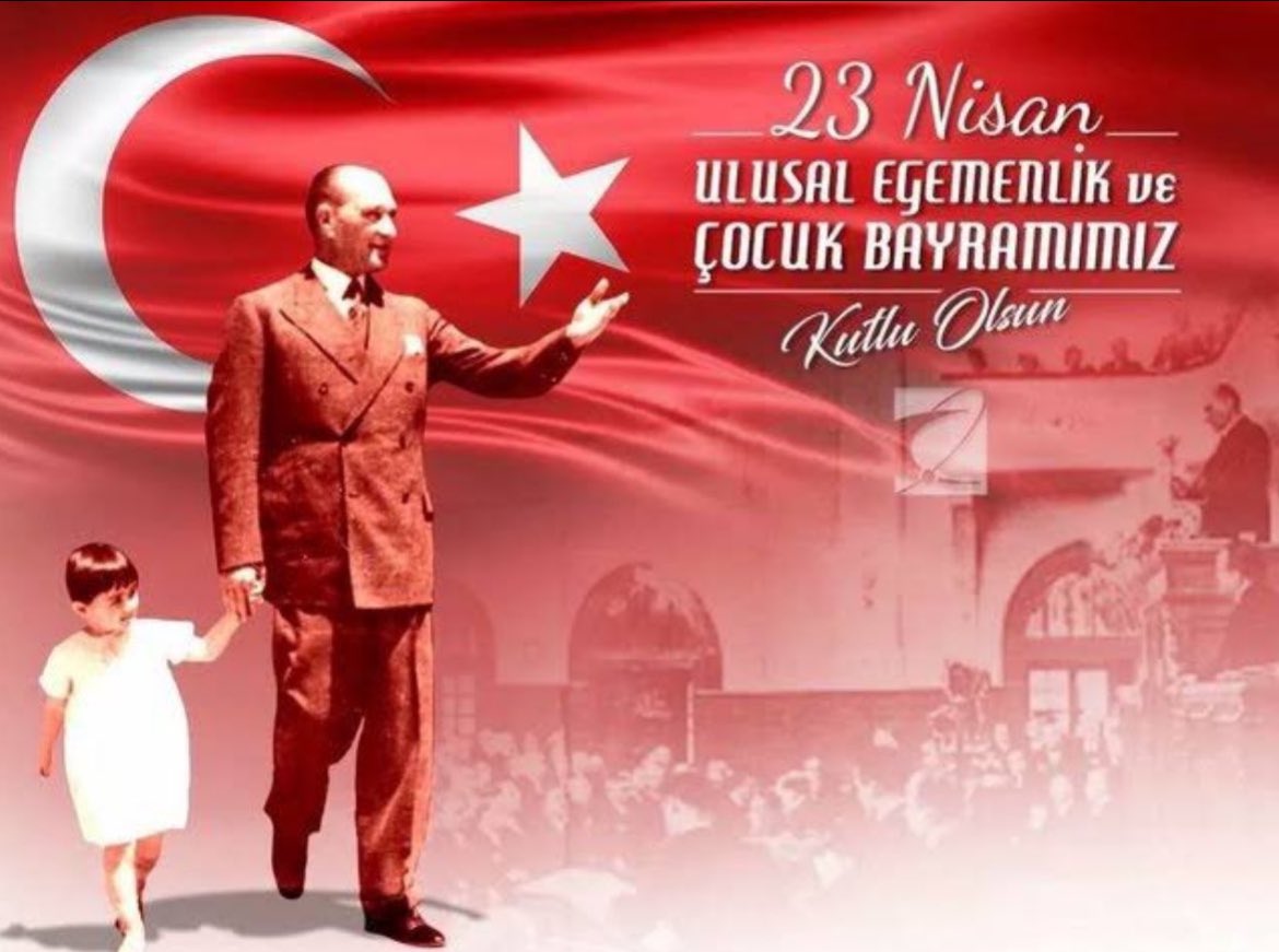 Türkiye Büyük Millet Meclisinin açılışının 105. yıl dönümünü ve 23 Nisan Ulusal Egemenlik ve Çocuk Bayramı'nı kutluyor, başta Gazi Mustafa Kemal  ATATÜRK olmak üzere Aziz Şehitlerimizi ve Kahraman Gazilerimizi rahmet, minnet ve saygıyla anıyoruz.🇹🇷

#23NisanKutluOlsun