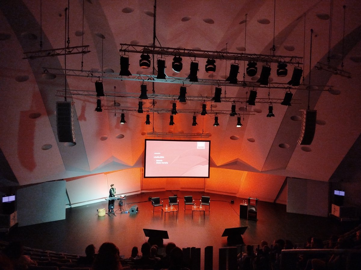 ROCEMUSICA's tweet photo. Que manera más hermosa e inspiradora de comenzar el #Encuentro2025 de @ROCEMUSICA con la actuación de #Lajalada.. Empezamos!!
"Tenemos un Plan.. Y ahora que?
La música como derecho cultural"
En colaboración con @reseonetwork https://t.co/vYuQkEQpzm