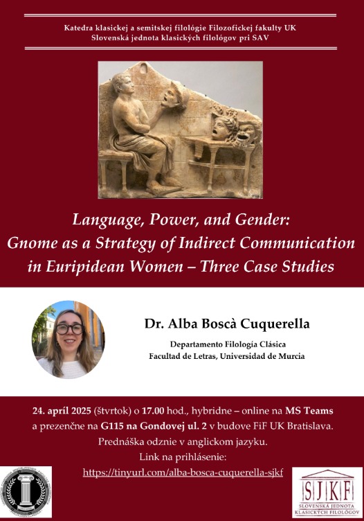 Mientras en Murcia son las fiestas de primavera, nuestra compañera <a href="/Albabosca/">Alba Boscà</a> se lleva las #gnome de #Euripides a Bratislava. ¡No paramos el ritmo!