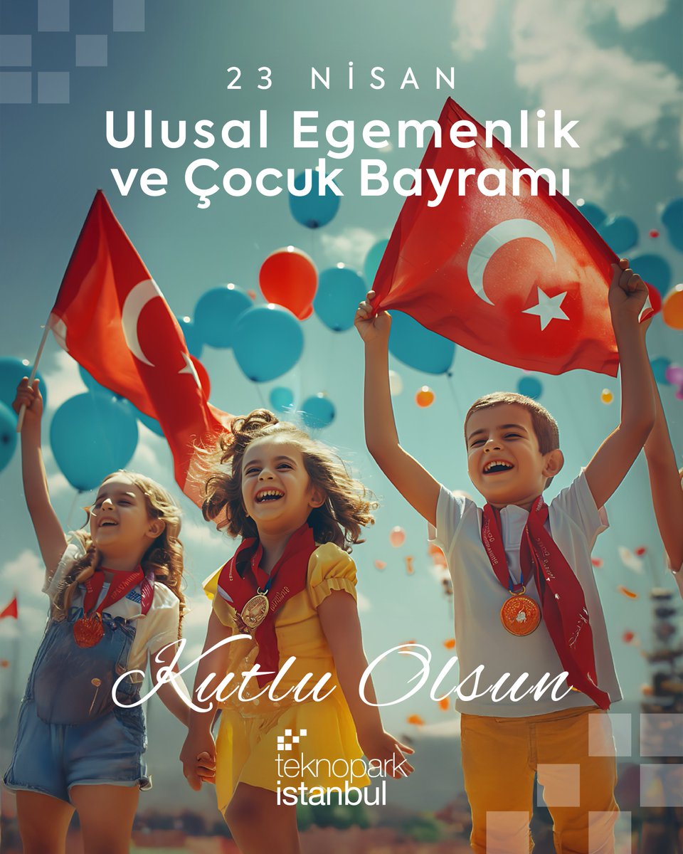 teknopark_ist's tweet photo. Geleceği şekillendiren en büyük güç, çocukların sınırsız hayal gücüdür. Teknopark İstanbul olarak, bilimi, teknolojiyi ve inovasyonu çocuklarla buluşturmanın önemine inanıyor; yarının bilim insanlarını, mühendislerini ve girişimcilerini destekliyoruz. 

23 Nisan Ulusal Egemenlik ve Çocuk Bayramı kutlu olsun!

#Teknoparkİstanbul #23Nisan #UlusalEgemenlikVeÇocukBayramı