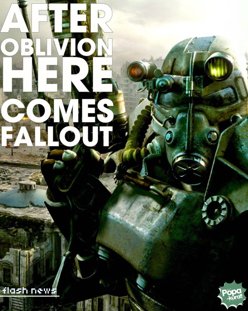 popakura's tweet photo. Setelah sukses merilis remaster dari The Elder Scrolls IV: Oblivion, Bethesda kini resmi mengonfirmasi bahwa Fallout 3 Remaster akan hadir!

#FallOut #Fallout3Remaster #BethesdaNews #GamingIndonesia #RemasterAlert #FalloutSeries #OblivionRemaster #Bethesda https://t.co/Oo451kmFEF