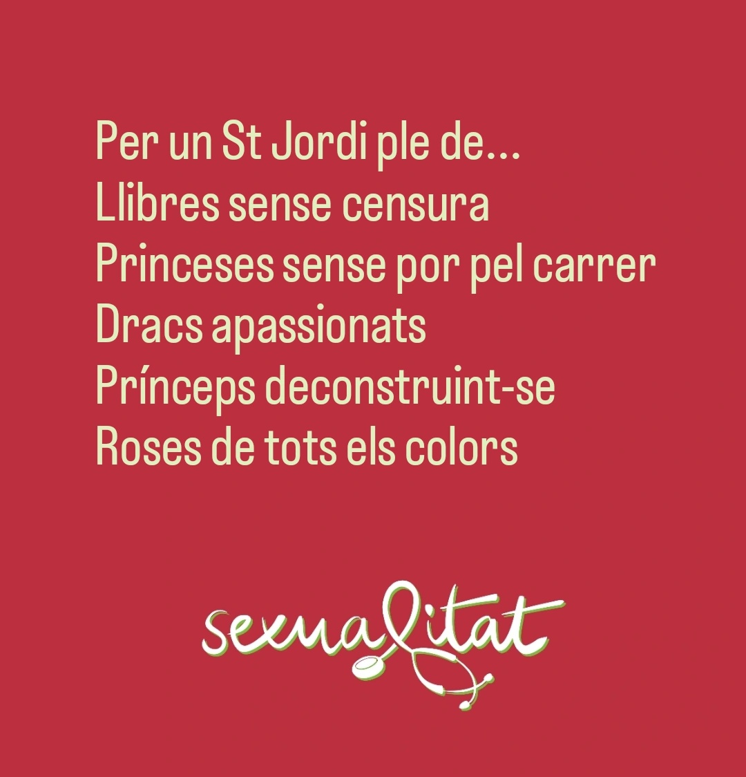 sexcamfic's tweet photo. Bona diada de #SantJordi 🌹📖🐲 https://t.co/KyE7oFGSgR