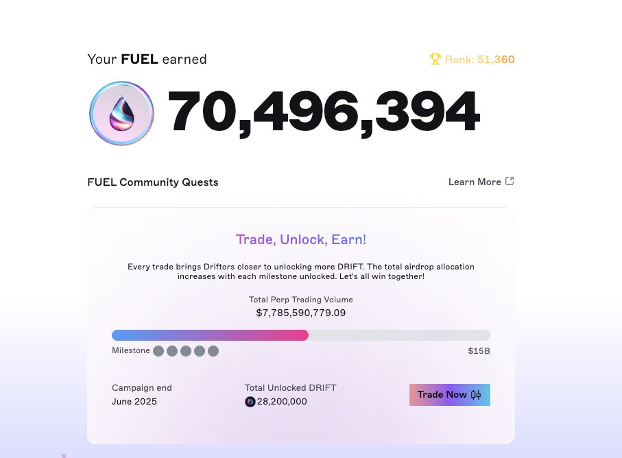 vectis_finance's tweet image. New #FuelFlow Stats Just Dropped!​​

​- 70,496,394 Fuel
- 12.16× Fuel Boost → Equals 32.60% APR

Fueling momentum. Boost on. Gains on. 🔥