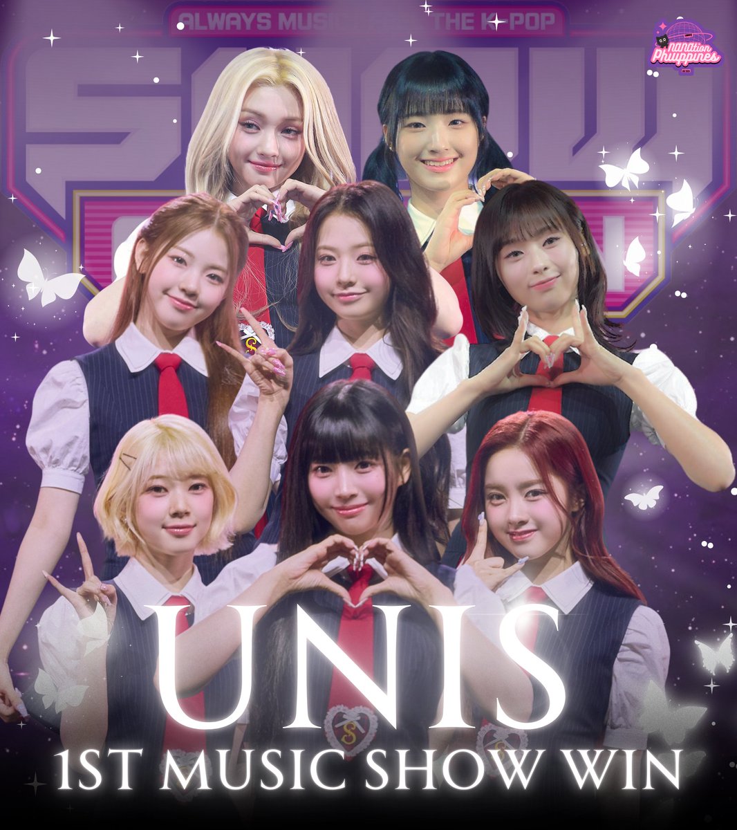 NANAtionPH's tweet photo. 𝐖𝐇𝐎’𝐒 𝐓𝐇𝐀𝐓 𝐒𝐖𝐈-𝐒𝐖𝐈𝐂𝐘 𝐆𝐈𝐑𝐋? 👀✨
𝑻𝒉𝒆𝒚’𝒓𝒆 𝒕𝒐𝒅𝒂𝒚’𝒔 𝑭𝑰𝑹𝑺𝑻 𝑷𝑳𝑨𝑪𝑬 𝒘𝒊𝒏𝒏𝒆𝒓𝒔 𝒐𝒏 𝑺𝑯𝑶𝑾 𝑪𝑯𝑨𝑴𝑷𝑰𝑶𝑵! 📺🏆

From rookies with a dream to standing at the top—UNIS has just secured their first-ever music show win on Show Champion! 🥇🌟 Debuting just last year, they’ve faced challenges, grown stronger, and poured countless hours into their craft—and today, it all paid off. 🥹💖 This moment marks a milestone they’ll never forget... and EverAfters will surely remember it by heart as well. 💐💫 As you never stopped believing, this win is yours, too, EverAfters! 🤝

Congratulations, UNIS and EverAfters—you did it. And this is only the beginning. 🫂💌

𝐔𝐍𝐈𝐒 𝐄𝐍𝐂𝐎𝐑𝐄 𝐒𝐓𝐀𝐆𝐄
#UNIS_1STWIN
#SWICY_V1CTORY
#UNIS #유니스 
#SWICY #스위시  @UNIS_offcl
