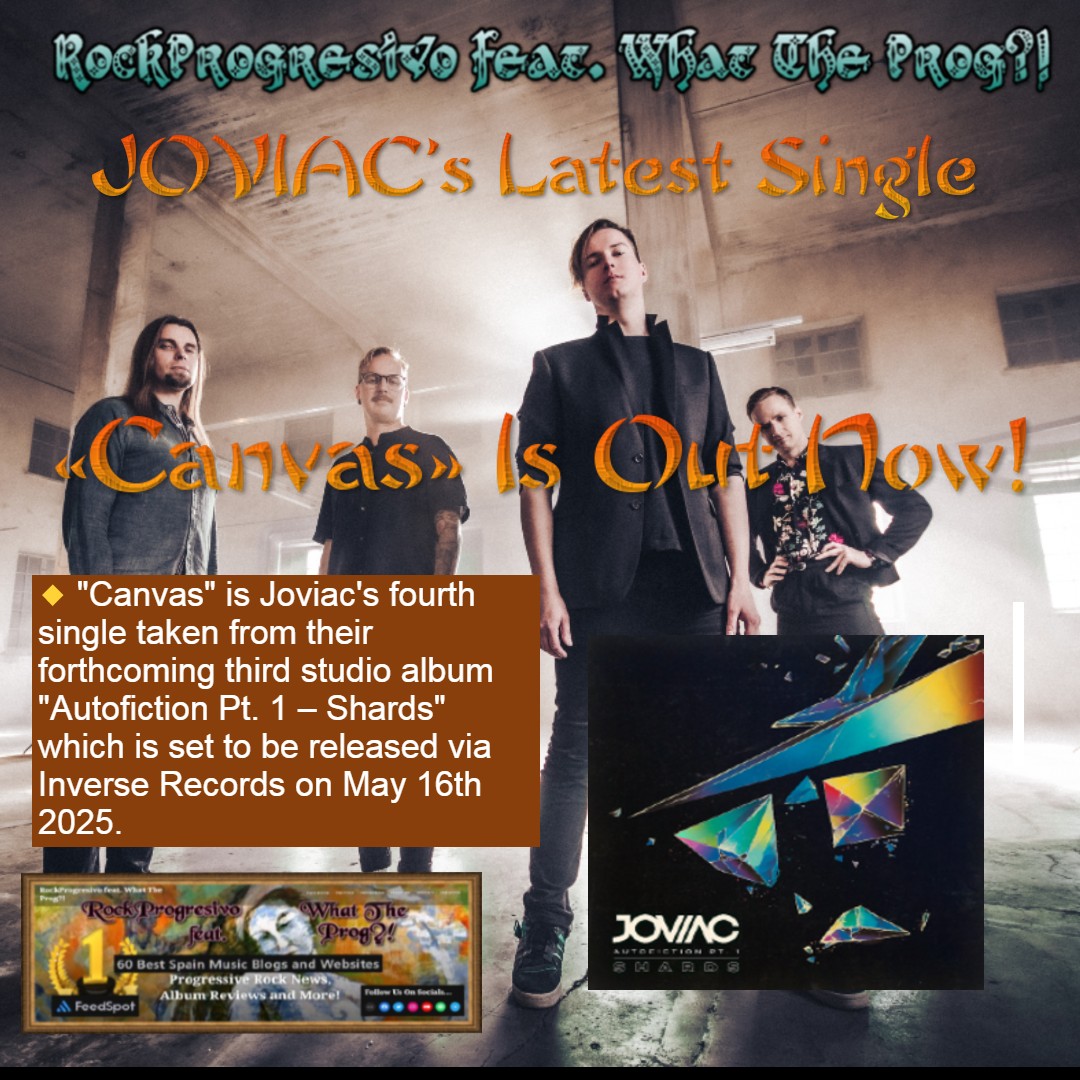RockProgresivo (@rock_progresivo) on Twitter photo 🔸 JOVIAC’s Latest Single «Canvas» From Upcoming Album Is Out Now!
BLOG -> musicarockprogresivo.wordpress.com/2025/04/23/jov…
#whattheprog #progrock #progressiverock #prog #rockprogresivo #progressivemetal #rock #proggers #progressiverockcommunity #joviac <a href="/InverseRecords/">Inverse Records</a> 🔸 JOVIAC’s Latest Single «Canvas» From Upcoming Album Is Out Now!
BLOG -> musicarockprogresivo.wordpress.com/2025/04/23/jov…
#whattheprog #progrock #progressiverock #prog #rockprogresivo #progressivemetal #rock #proggers #progressiverockcommunity #joviac <a href="/InverseRecords/">Inverse Records</a>