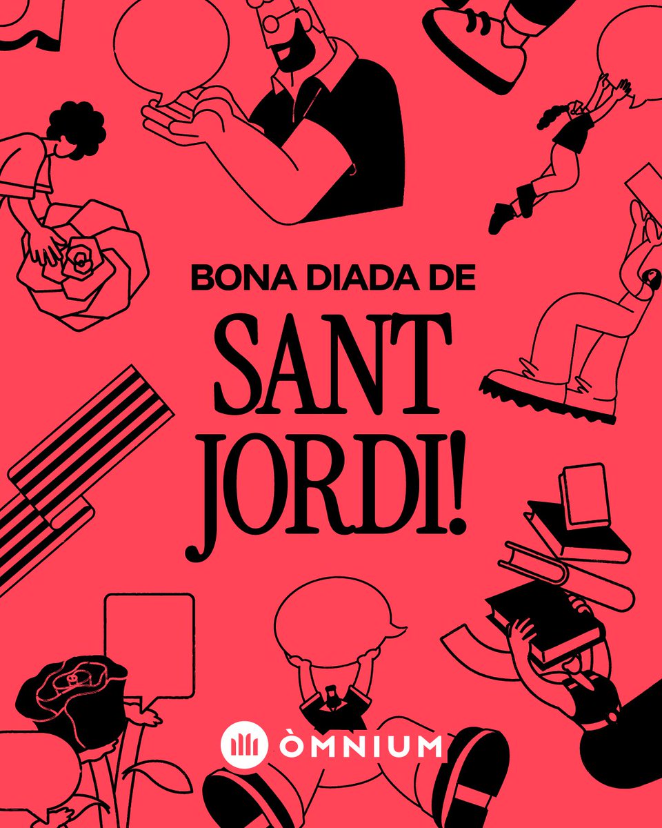 Aquest Sant Jordi: llibres, roses, amor, cultura, llengua i català per a tothom. 📚

Bona diada! 🧡