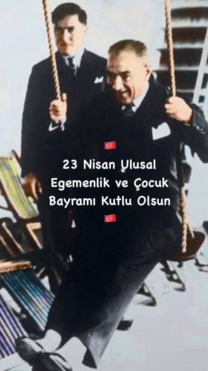 23 Nisan Ulusal Egemenlik ve Çocuk Bayramı Kutlu Olsun 🇹🇷

 #23Nisan