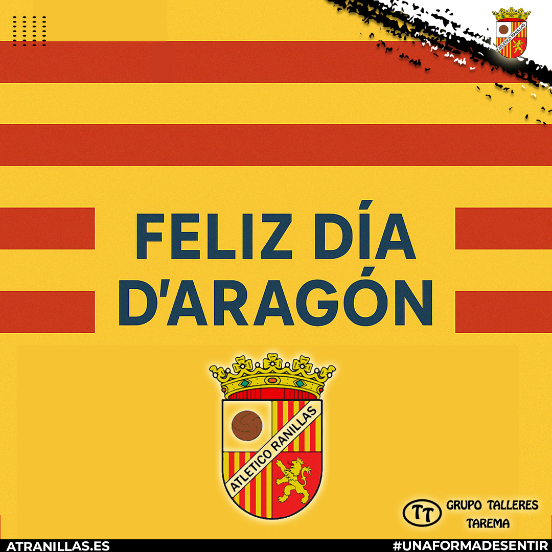 at_ranillas's tweet photo. 🌟 ¡Feliz 23 de abril! 🎉 Hoy celebramos nuestra tierra, nuestras raíces, y no podemos estar más orgullosos.

#DíaDeAragón #OrgullososDeNuestrasRaíces https://t.co/T3NQc7hky6