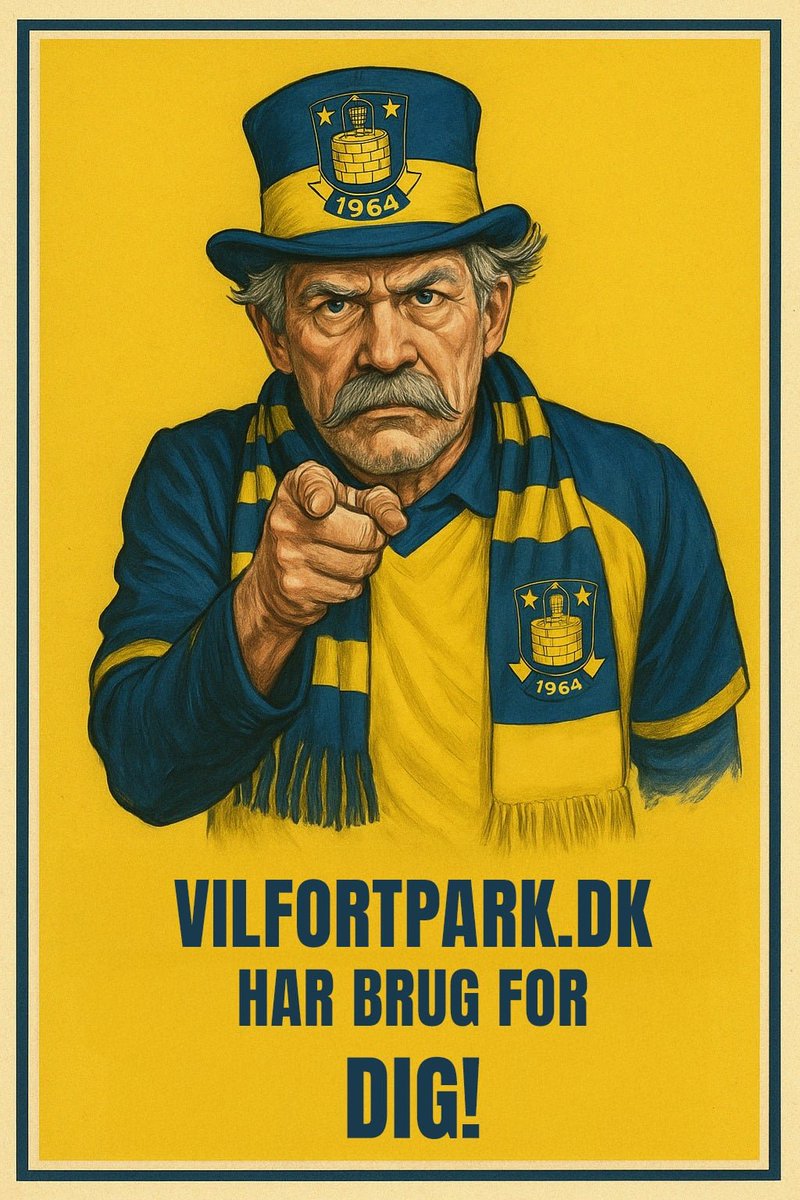 vilfortpark's tweet image. Vi har brug for dig!