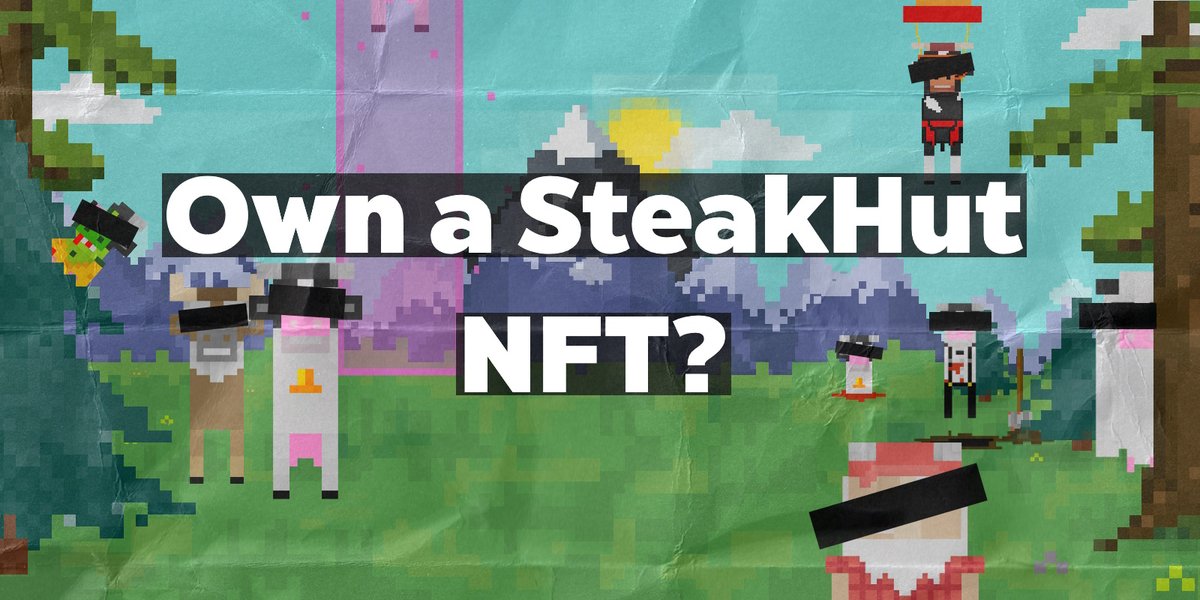SteakHut (@steakhut_fi) on Twitter photo Own a SteakHut NFT?
Holders of official SteakHut NFTs (.Jpegs & Wagyu Collection) will be automatically whitelisted for the H4SHFund presale <a href="/Experiments_io/">H4SHFund🖨️</a>
A snapshot will occur randomly late this week. Own a SteakHut NFT?
Holders of official SteakHut NFTs (.Jpegs & Wagyu Collection) will be automatically whitelisted for the H4SHFund presale <a href="/Experiments_io/">H4SHFund🖨️</a>
A snapshot will occur randomly late this week.