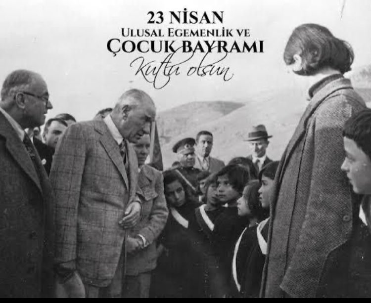 23 Nisan Ulusal Egemenlik ve Çocuk Bayramımız kutlu olsun. #23Nisan #23NisanUlusalEgemenlikveÇocukBayramı #23Nisan1920