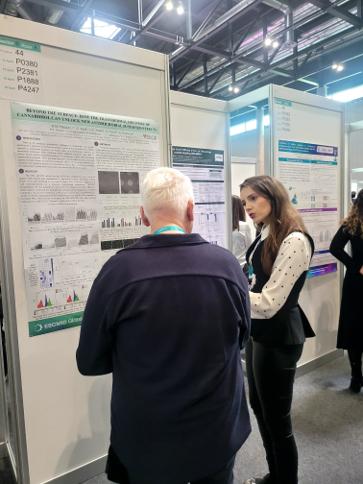 eBio_Hub's tweet photo. Dr. Bianca Tihauan represented eBio-hub at ESCMID 2025 in Vienna, presenting our latest research on transdermal cannabidiol and its sustained antimicrobial potential.
#ebiohub #innovation #OpenScience #research #HorizonEU
@European Research Executive Agency (REA) https://t.co/IqEjzP0wpF