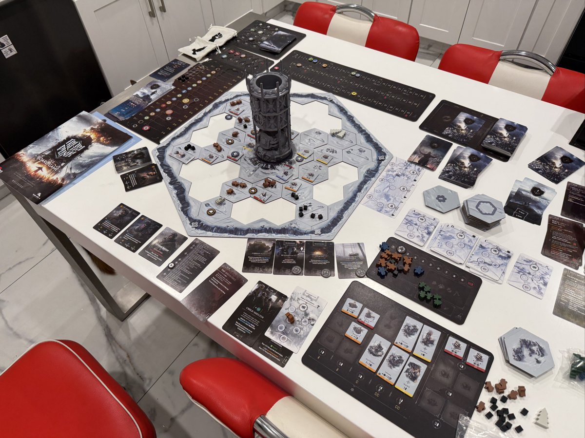 ShanghaiSix's tweet image. You feed rats to some kids, take away their toys for kindling and they exile you! The NERVE! 
My first #Frostpunk session took almost five hours, not including the two hours of reading, learning, and initial set up the day before, watching a how-to videos, agonizing over the