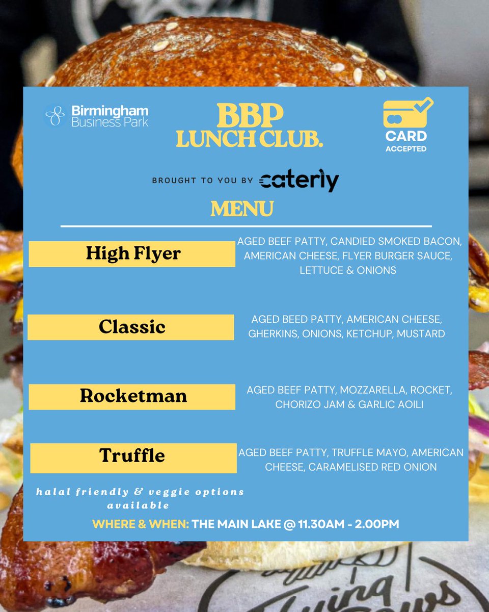 Double trouble this week with @flyingcowsburgers AND @bakeryninetyone

They’ll be ready for you at the main lake 11:30-2pm this Thursday!