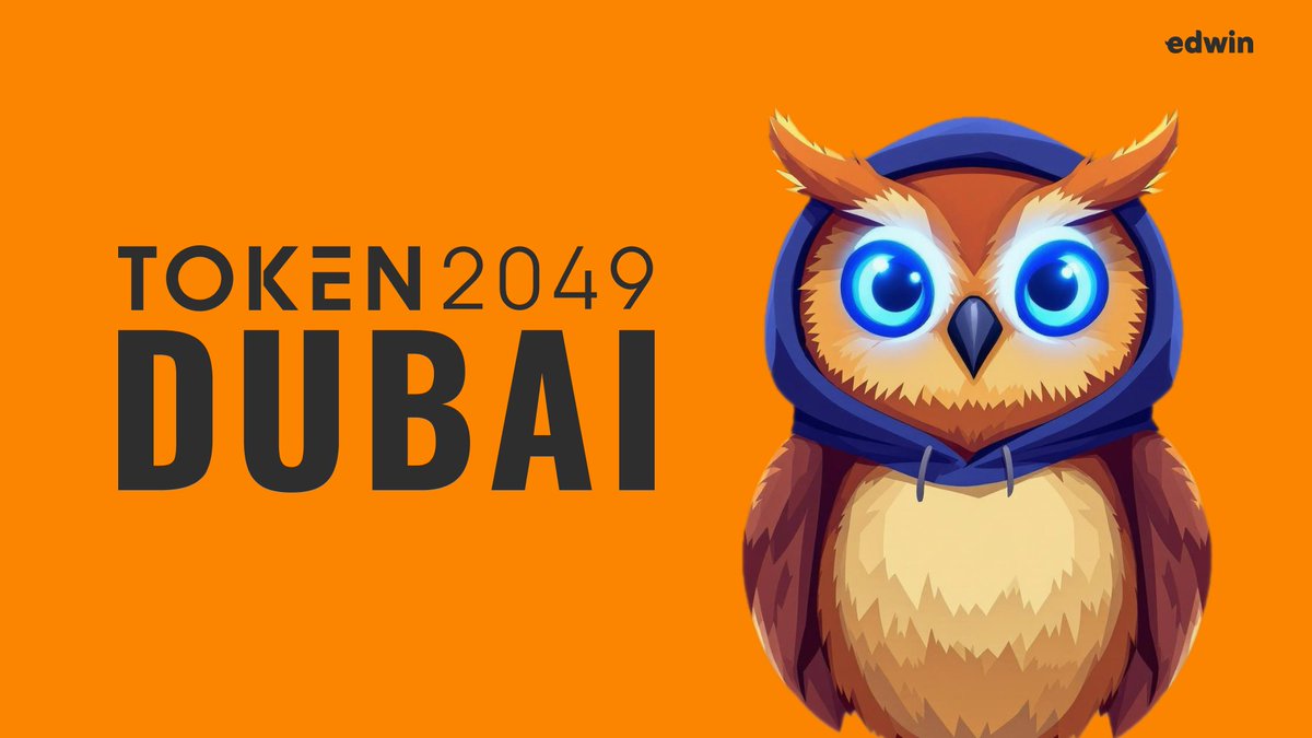 buildwithedwin's tweet photo. I’m flying to @token2049 Dubai on 30th April!

One of the biggest stages in Web3 is calling, and I’ll be there: meeting builders, exploring ideas, and pushing the future of DeFAI and autonomous finance forward. See you in the desert. Accelerate. https://t.co/oh11soctuc