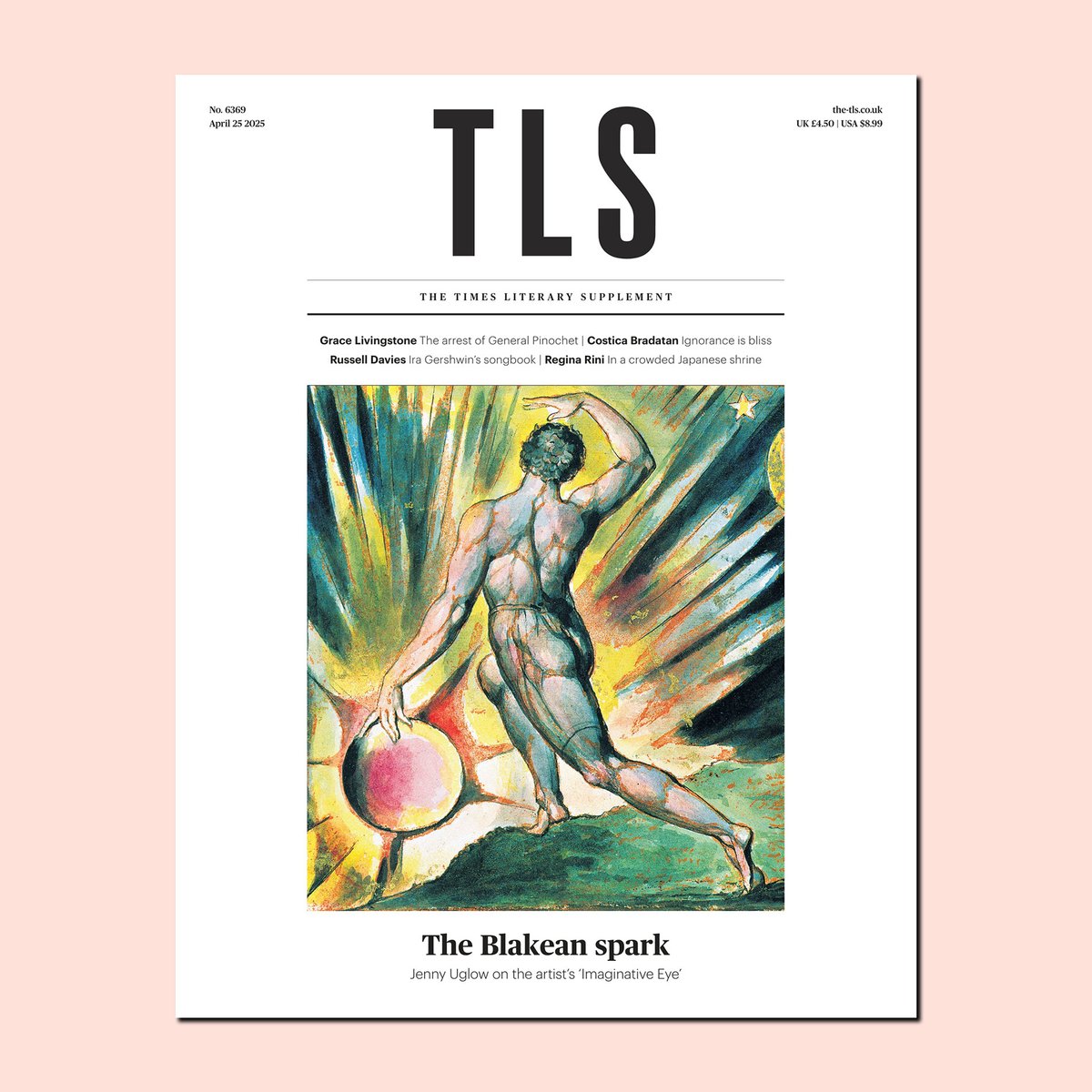 This week’s <a href="/TheTLS/">The TLS</a>, featuring Jenny Uglow on William Blake; <a href="/GraceLiv/">Grace Livingstone @graceliv.bsky.social</a> on the arrest of Pinochet; Emily Hauser on the Parthenon Marbles; Clifford Thompson on Ta-Nehisi Coates; <a href="/danielsusskind/">Daniel Susskind</a> on AI and the West; <a href="/RRussellDavies/">Russell Davies</a> on Ira Gershwin – and more