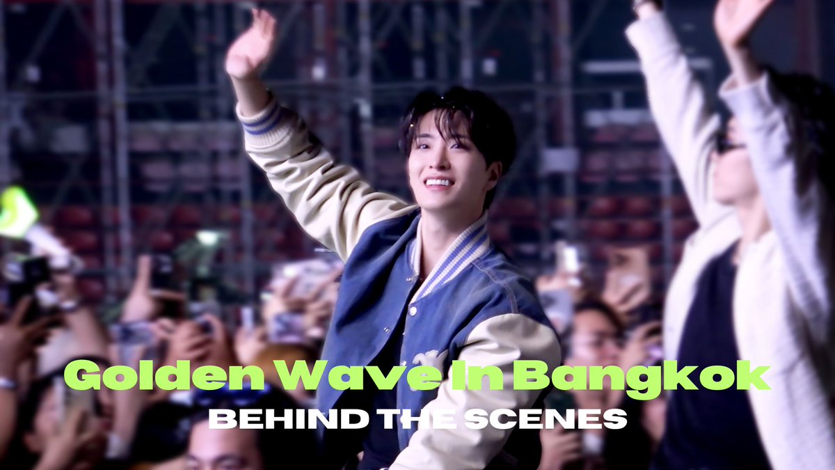 YOUNGJAExArs's tweet photo. 'Golden Wave In Bangkok' BEHIND THE SCENES

https://t.co/XUS3WL1huE

#영재 #YOUNGJAE
#골든웨이브인방콕 #GoldenWaveinBangkok https://t.co/2WqN60Y4jn
