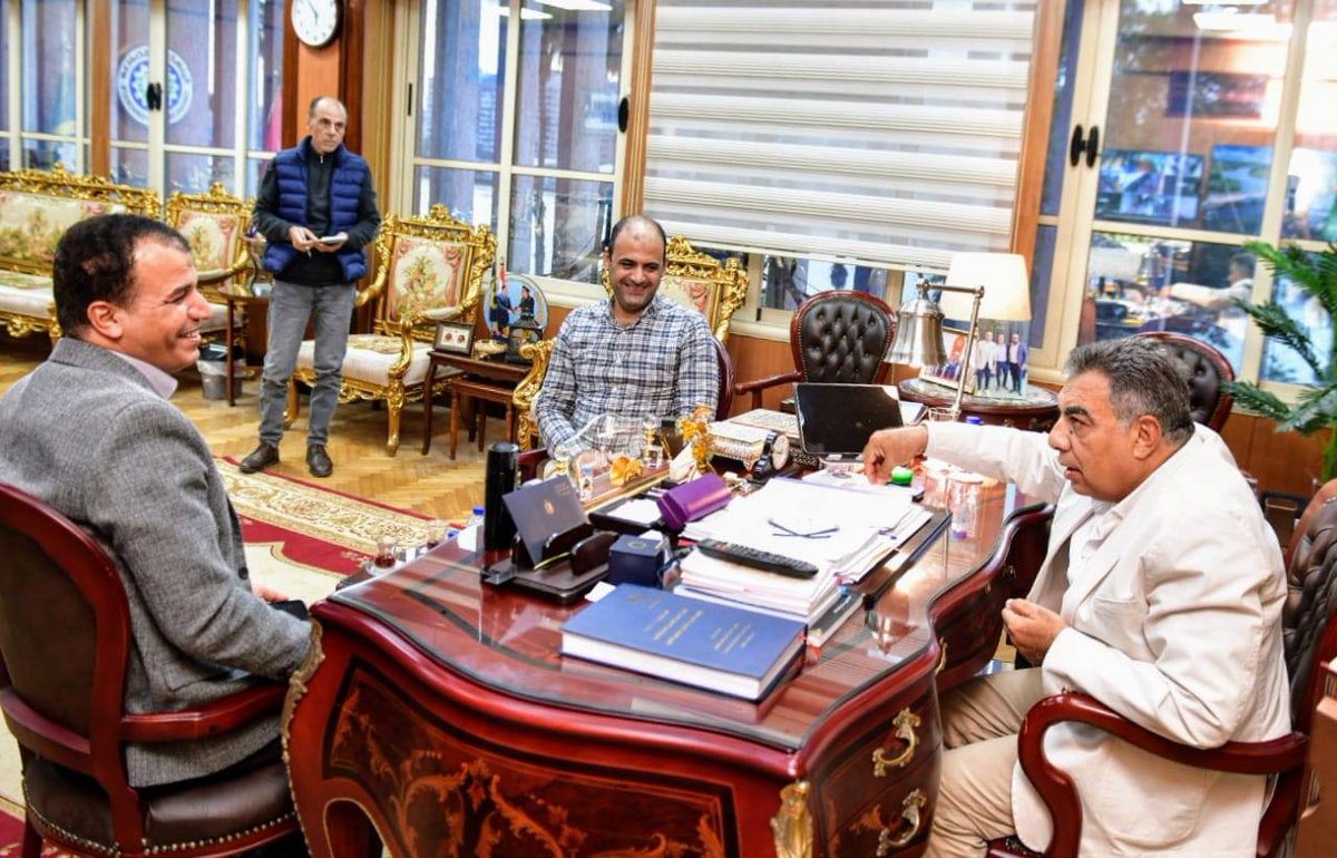 ndedco's tweet photo. التقي اليوم الثلاثاء الموافق ٢٢ /٤ / ٢٠٢٥ السيد المهندس أحمد علي رمضان رئيس مجلس الإدارة والعضو المنتدب لشركة شمال الدلتا لتوزيع الكهرباء بمعالي اللواء طارق مرزوق  محافظ الدقهليه وذلك لتعزيز التعاون والتنسيق  المشترك والمثمر بين الشركه والسيد المحافظ https://t.co/SKxlBUZ4O1