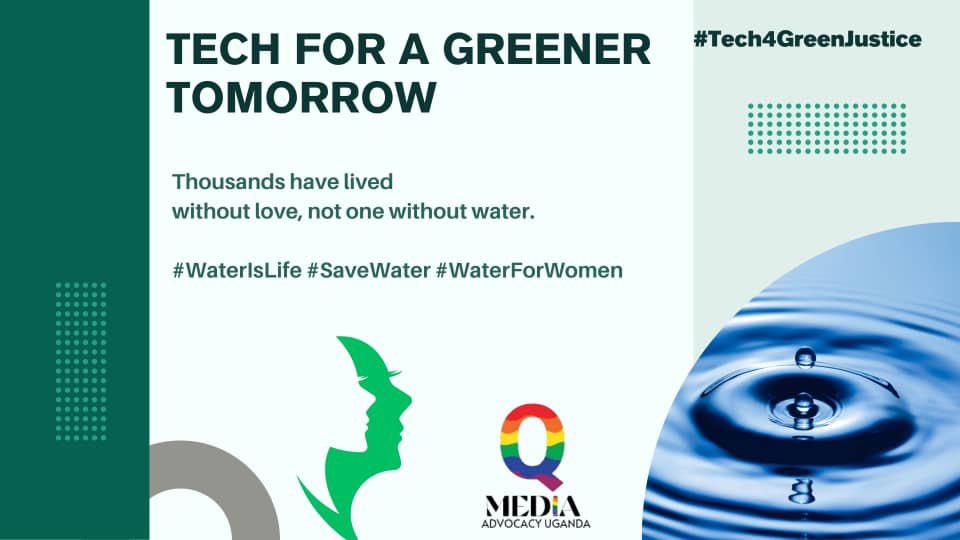 QMediaAdvocacy's tweet photo. 🌍TECH FOR A GREENER TOMORROW 🌿
#Tech4GreenJustice
Water is life let’s protect every drop and ensure women have equal access to clean water! #WaterIsLife #SaveWater #CleanWaterForAll #WaterForWomen https://t.co/gd51V2DL70