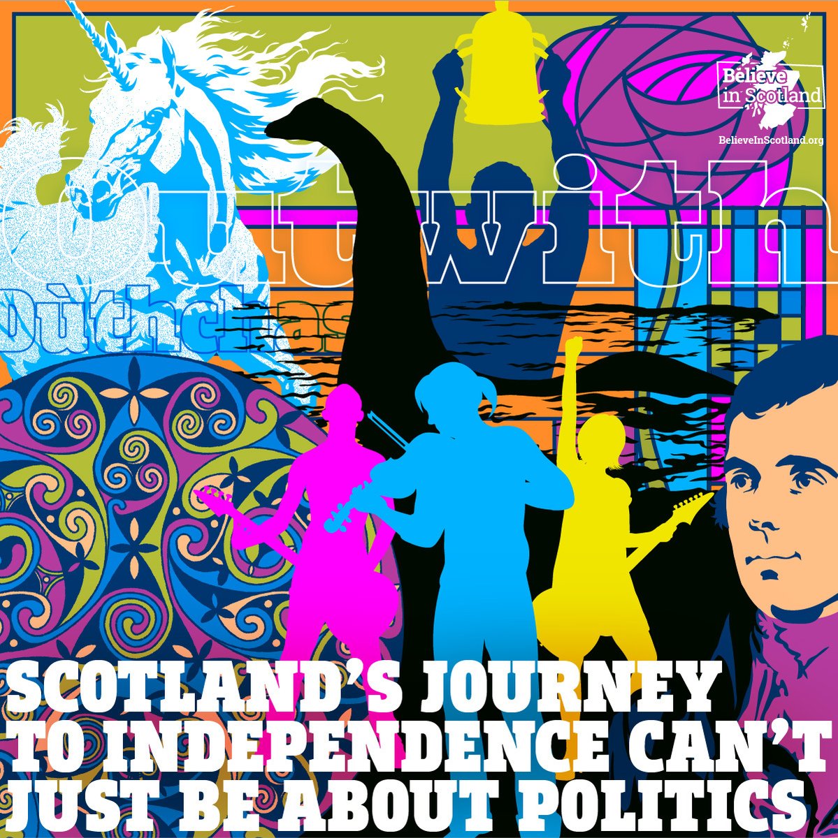 1/ For too long, Scotland’s narrative has been framed through a British lens—our folk heroes sidelined, our history diluted, our language oppressed, our voice diminished by institutions whose cultural values are more North British than Scottish.