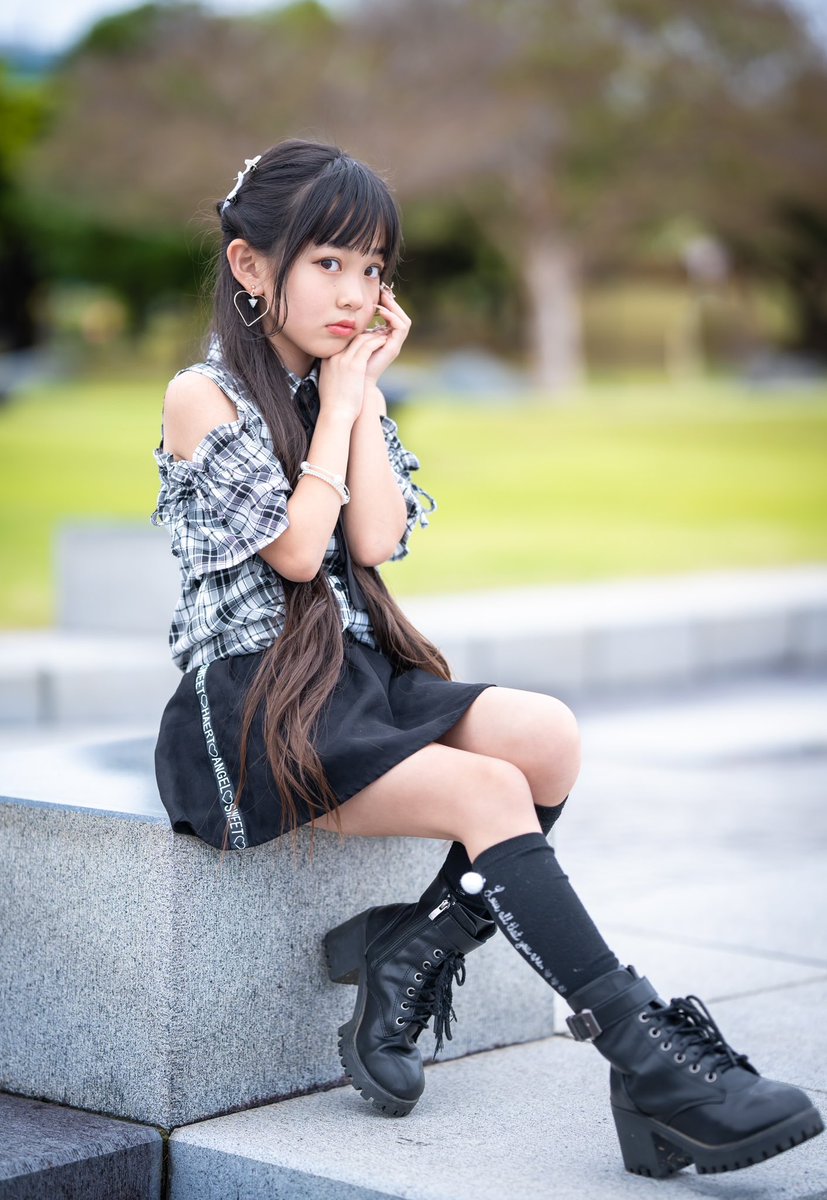 うらちゃん（JS3）埠頭にて😊 #うら #長崎超絶美少女隊 @ReiRui9