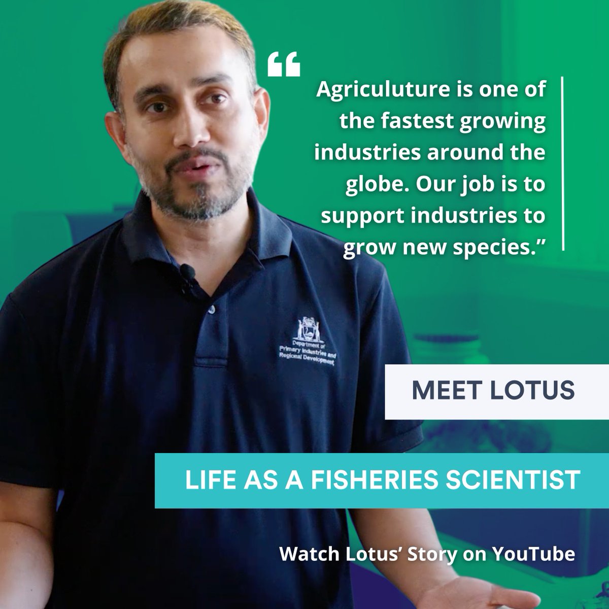 🪼 There are many pathways to a career in marine science! Meet Matthew and Lotus, research scientists for the Department of Primary Industries and Regional Development, protecting one of the largest coastlines in the world. Subscribe for career insights: youtu.be/Ochw7ifH9sQ