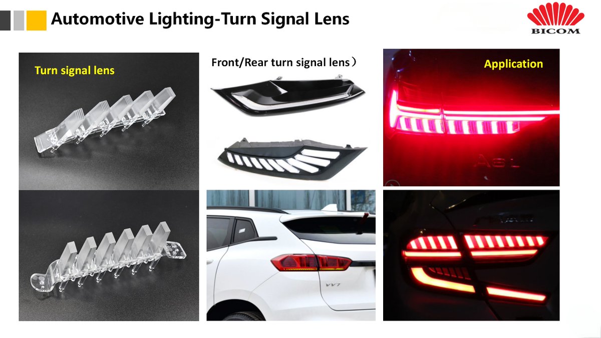BicomOptics's tweet photo. 💡 Turn signal lenses that deliver visibility, safety, and sleek design.
Front or rear — we’ve got it covered.
Got a project? Let’s talk.
#TurnSignalLens #AutoLighting #LightingDesign #OEMSupport #VehicleSafety https://t.co/LUqjij8pXi