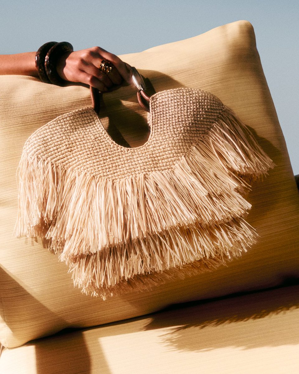 A summer fling: Introducing Goldentime, our new handwoven raffia bags with playful details. 

Discover Goldentime &gt; ​with-zim.com/X-Goldentime