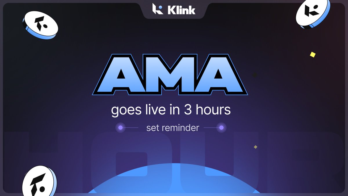 Klink Finance (@klinkfinance) on Twitter photo 🚨 AMA Today – 12 PM UTC 🚨
Join us live as we dive into the latest from the
<a href="/XDCFoundation/">XDC Foundation</a> Accelerator!
🎙️ Guests:
🔹 <a href="/karxchain/">KARX – Public Infra for Digital Product Passports</a>
🔹 <a href="/gll_app/">GLL - Proof-Of-Business</a>
🔹 @avatarlifegames
🔹 <a href="/nuvowallet/">NUVO</a>
💡 Get the inside scoop on what they’re building, their vision, and how they’re shaping the future 🚨 AMA Today – 12 PM UTC 🚨
Join us live as we dive into the latest from the
<a href="/XDCFoundation/">XDC Foundation</a> Accelerator!
🎙️ Guests:
🔹 <a href="/karxchain/">KARX – Public Infra for Digital Product Passports</a>
🔹 <a href="/gll_app/">GLL - Proof-Of-Business</a>
🔹 @avatarlifegames
🔹 <a href="/nuvowallet/">NUVO</a>
💡 Get the inside scoop on what they’re building, their vision, and how they’re shaping the future