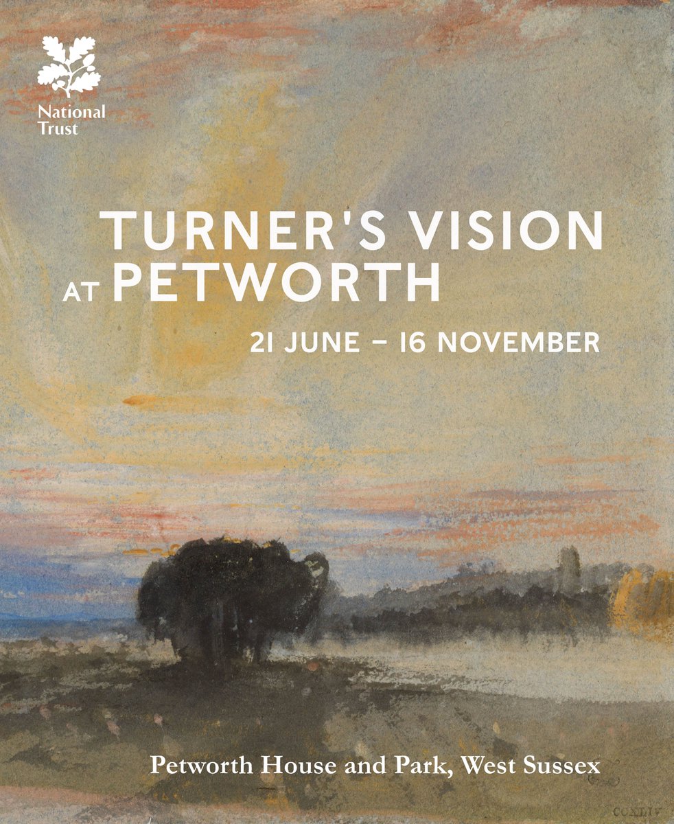 Happy birthday to JMW Turner! This year, we are marking the 250th anniversary of his birth with our 'Turner's Vision at Petworth' exhibition.

21 June - 16 November.

#JMWTurner #Turner250 #PetworthNT #PetworthHouse