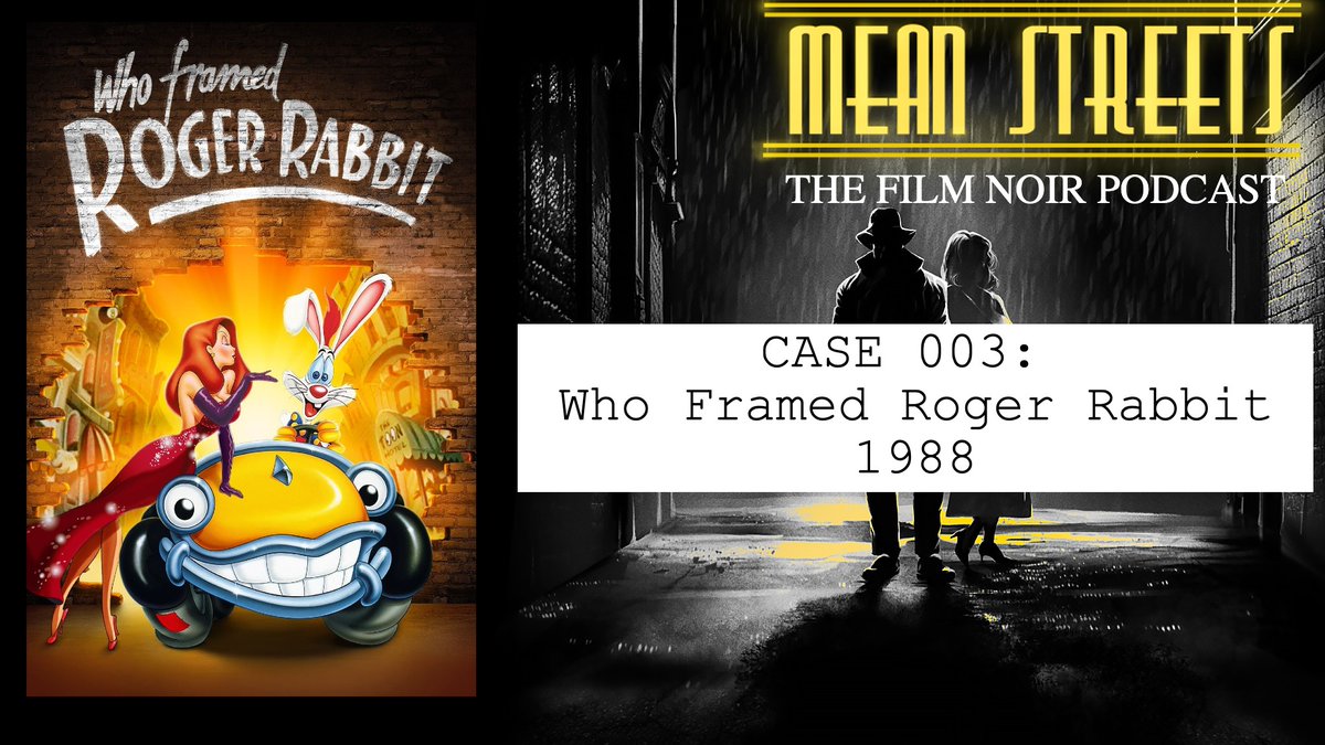 #MeanStreetsRewind We look back at our crazy dive into Who Framed Roger Rabbit? (1988). Noir meets animation, satire meets slapstick. It's a gritty L.A. noir… but there are ducks in the crime scene!

Hear what we thought about it below:

📺YouTube: tinyurl.com/mrcazbwy