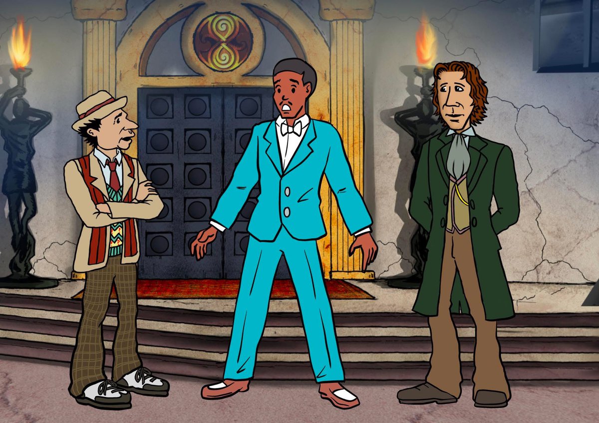 My fully animated In Print - The Doctor Who WebComic cartoon is up on the the In Print website and on YouTube. Allons-Y! 
inprintcomic.com/2025/04/in-pri…