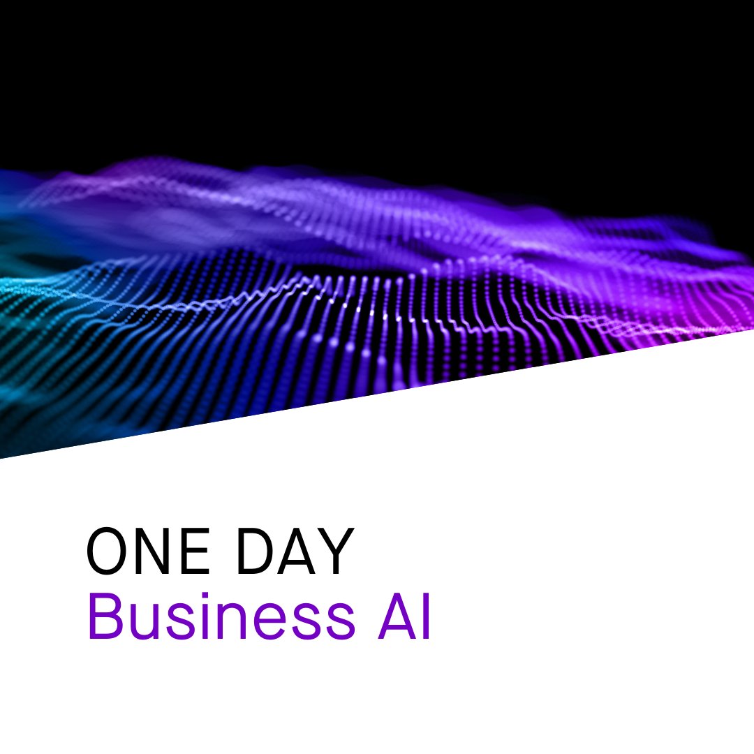 𝐊ü𝐧𝐬𝐭𝐥𝐢𝐜𝐡𝐞 𝐈𝐧𝐭𝐞𝐥𝐥𝐢𝐠𝐞𝐧𝐳 𝐢𝐬𝐭 ü𝐛𝐞𝐫𝐚𝐥𝐥 - aber wie können Unternehmen KI gewinnbringend einsetzen? 📅14. Mai 2025 // ONE DAY Business-AI // 10-16 Uhr // Filderstadt 👉Anmeldung: bit.ly/4lOgeKW 
#Event #AI #BusinessAI #SAP #Microsoft #Mittelstand