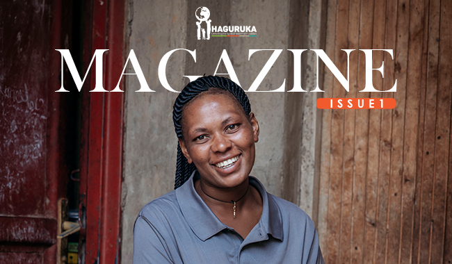 We're thrilled to launch the very first issue of HAGURUKA Magazine! ✨ Dive into stories of the individuals we work with, learn about our innovative approaches, and explore pieces amplifying the unique voices of youth advocates and women's rights organizations.  Start reading: