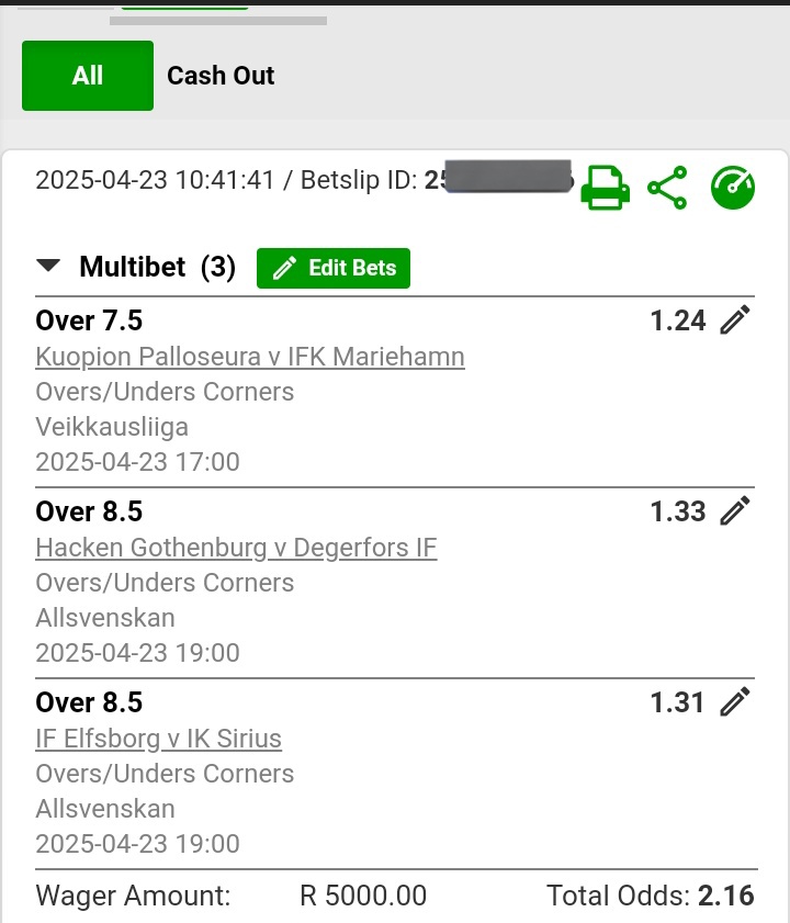X97F6910E  🕟17:00  odds 2.16

Feel 🆓 🫴to get in ✨Repost for nation👇🫵