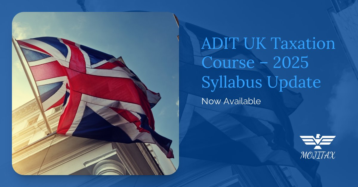 Our UK Taxation Module is now live!

Ideal for ADIT candidates &amp; tax pros handling UK matters.
Covers: Transfer Pricing
Double Tax Relief
Reorganisations
Anti-Avoidance

Start mastering UK tax today:
mojitax.co.uk/course/ukjur
#ADIT #UKTax #MojiTax
